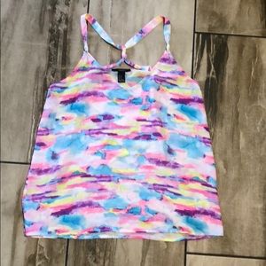 Watercolor tank
